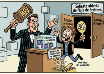 Flowra lleva las subastas al corazón de Solana para competir por cada bloque available