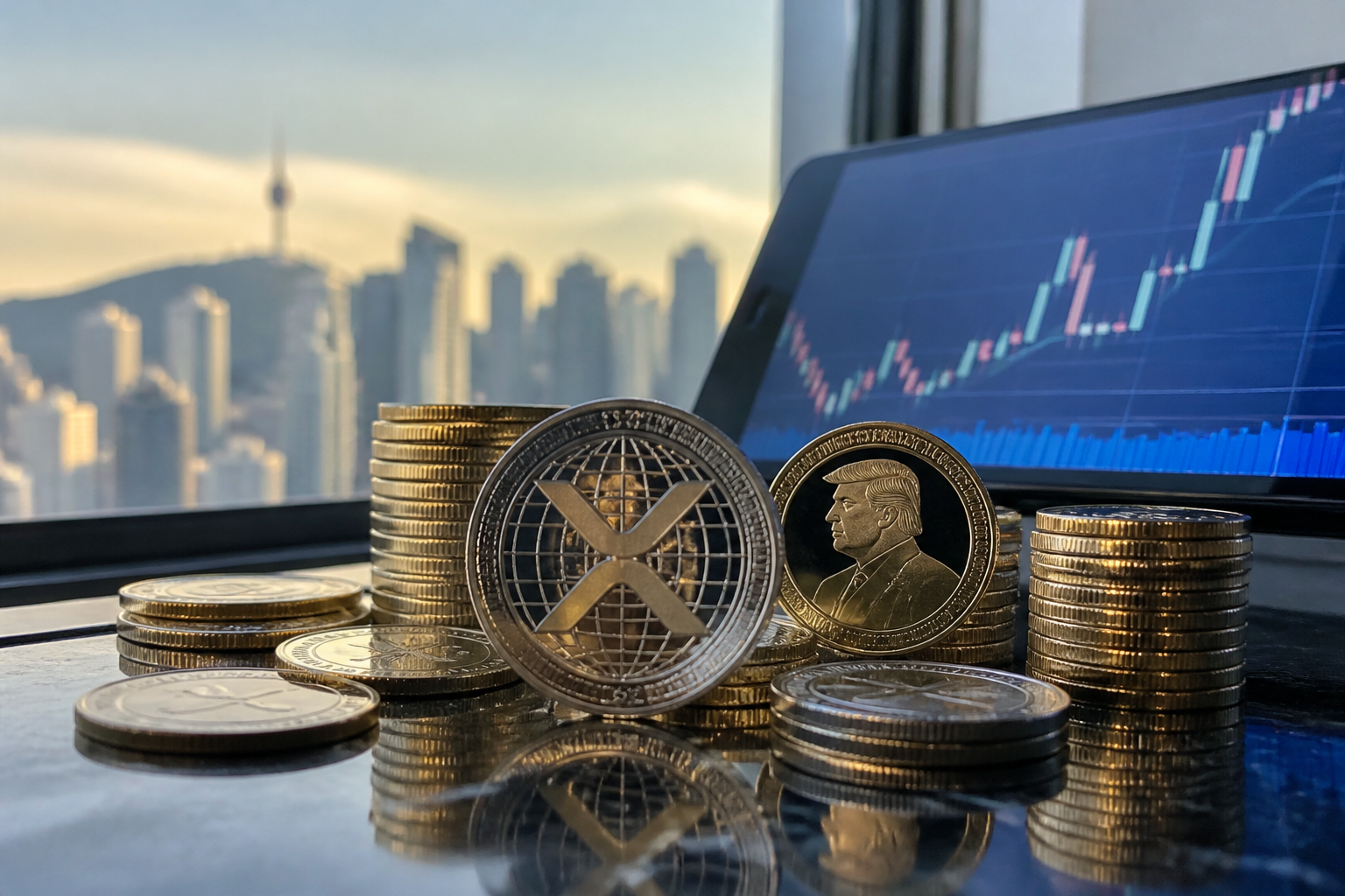 830 millones de dólares en solo una hora: XRP y TRUMP desatan un récord histórico en Corea del Sur 1 830 millones de dólares en solo una hora: XRP y TRUMP desatan un récord histórico en Corea del Sur