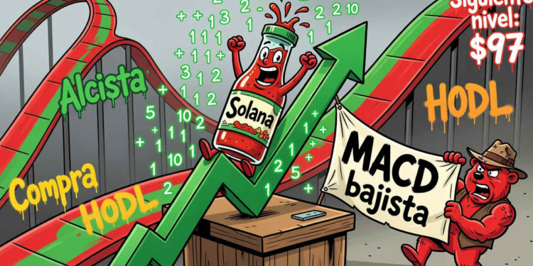 Solana se dispara un 4,64% y encabeza la remontada del mercado cripto 1 Solana se dispara un 4,64% y encabeza la remontada del mercado cripto