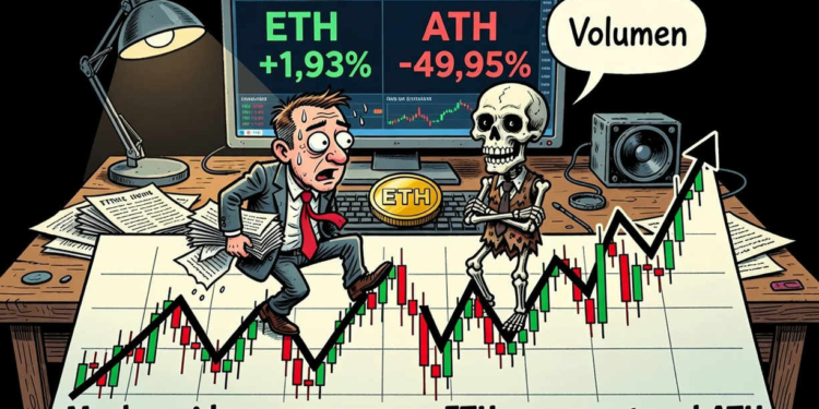 Ethereum rebota un 1,93% hasta los 2.476,28 dólares, pero aún sigue a la mitad de su máximo histórico 1 Ethereum rebota un 1,93% hasta los 2.476,28 dólares, pero aún sigue a la mitad de su máximo histórico