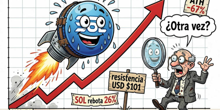 Solana rebota un 3,25% con un volumen que duplica la media mensual