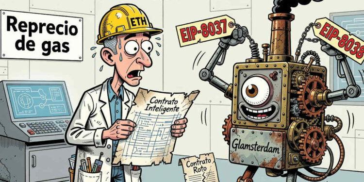 Ethereum alerta de que Glamsterdam podría romper contratos L1