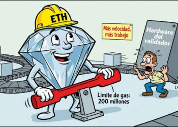 Glamsterdam busca elevar el límite de gas de Ethereum a casi 200M
