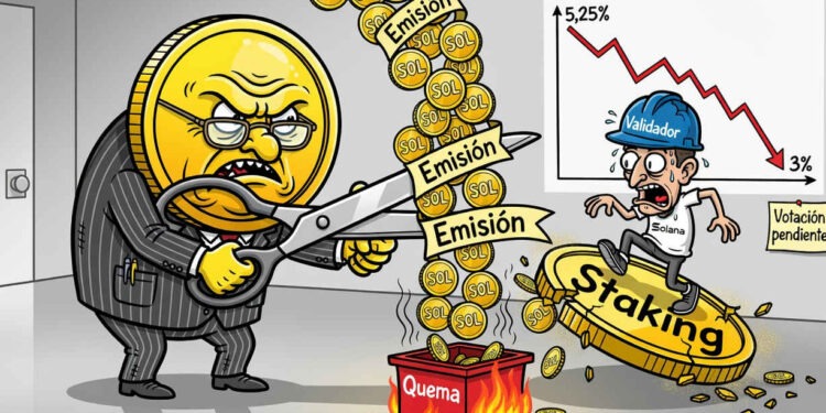 Solana debate recortar la emisión de SOL y el rendimiento del staking 1 Solana debate recortar la emisión de SOL y el rendimiento del staking