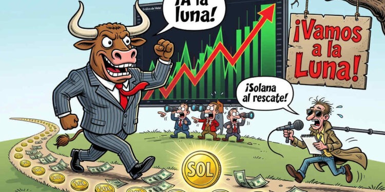 Solana (SOL) sube un 10,79% y lidera el repunte cripto