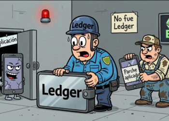 Ledger niega un hackeo tras un fallo en su app de Ethereum