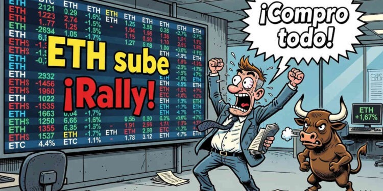Ethereum (ETH) recupera los USD 2.500 con volumen creciente 1 Ethereum (ETH) recupera los USD 2.500 con volumen creciente