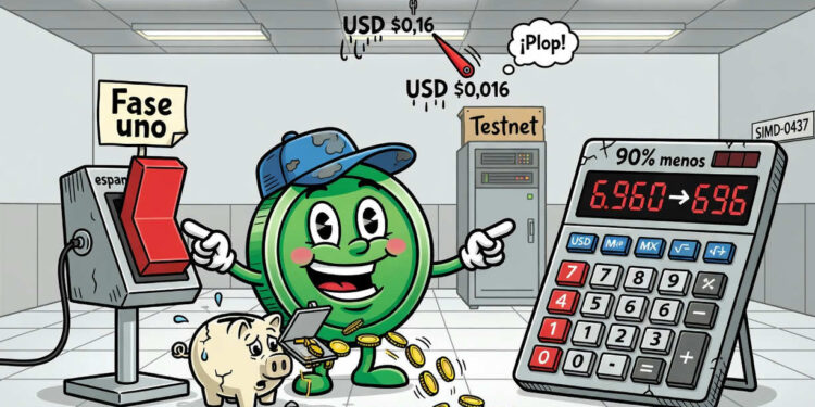 Solana prueba reducir un 90% el costo de almacenamiento 1 Solana prueba reducir un 90% el costo de almacenamiento