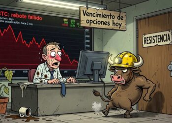 Bitcoin cae 1,72% tras tocar máximos de tres meses