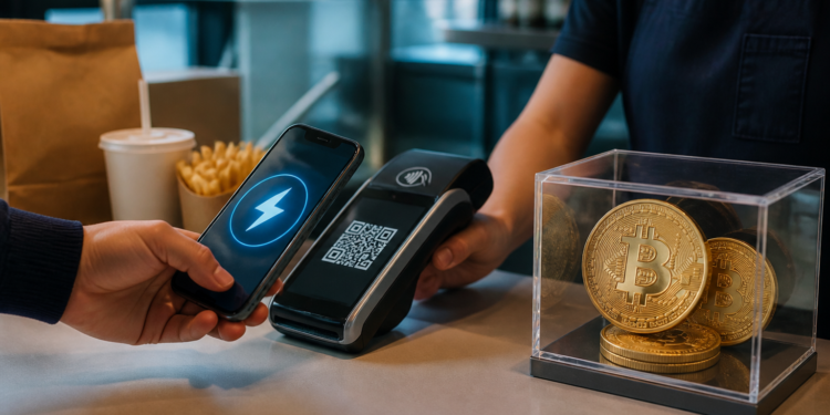 Cadena de comida rápida usa Lightning y reserva fondos en BTC