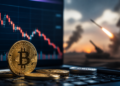 Bitcoin cae a 77.600 dólares por nuevos combates entre EE.UU. e Irán