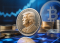Trump, primer presidente de EE. UU. en activo en una moneda de 1 dólar