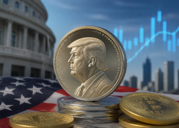 Trump, primer presidente de EE. UU. en activo en una moneda de 1 dólar