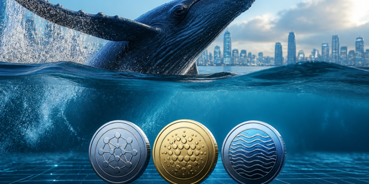 Las ballenas compraron tres altcoins a principios de septiembre de 2026