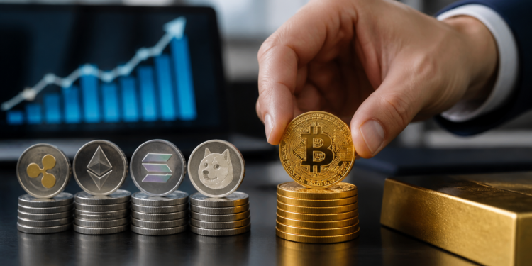 Remixpoint liquida XRP, ETH, SOL y DOGE para centrarse en Bitcoin