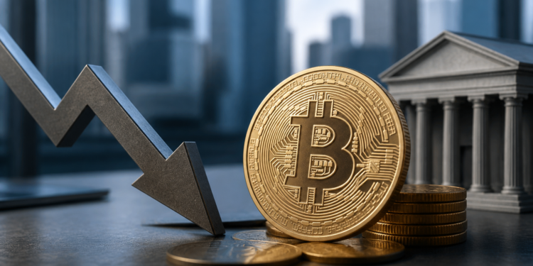 Bitcoin cae bajo $80,000 por temor a una subida de tasas de la Fed