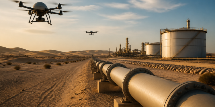Arabia Saudí cierra su oleoducto Este-Oeste tras ataques con drones