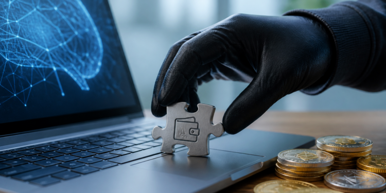 Un falso software de IA sustituye extensiones de monederos cripto