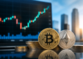 Las acciones cripto se disparan al repuntar bitcoin y ethereum