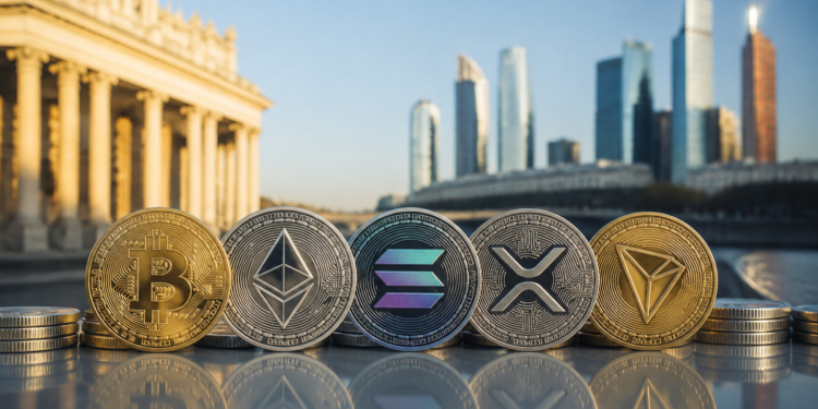 Moscú lanzará futuros de bitcoin, ether, solana, XRP y tron 1 Moscú lanzará futuros de bitcoin, ether, solana, XRP y tron