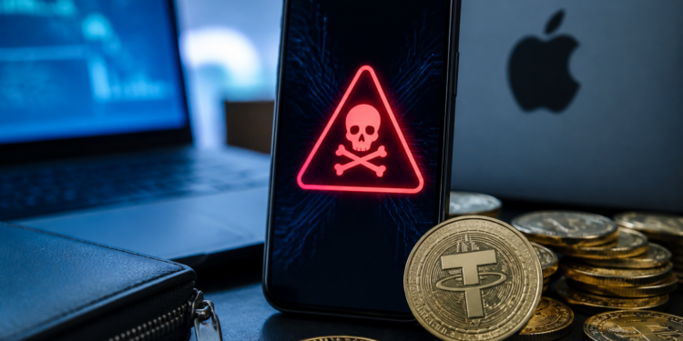 Una app maliciosa de iPhone roba casi 580.000 USDT tras vulnerar iOS 1 Una app maliciosa de iPhone roba casi 580.000 USDT tras vulnerar iOS