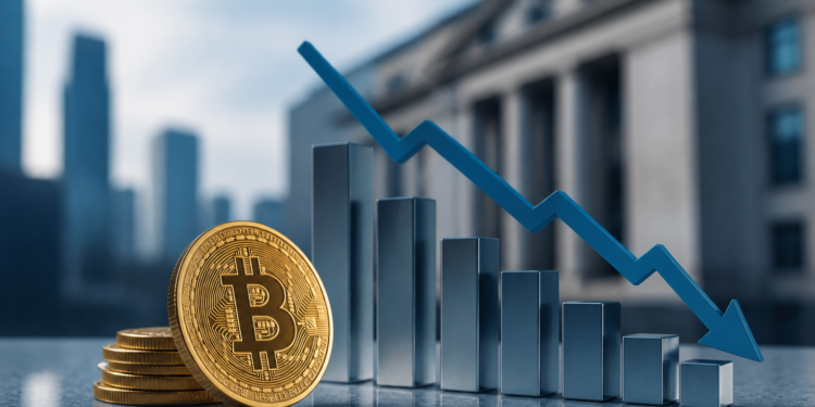 El alza de los rendimientos reales de EEUU hunde a Bitcoin bajo 84.000