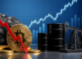 Bitcoin cae hacia US$83.000 mientras el petróleo supera US$100