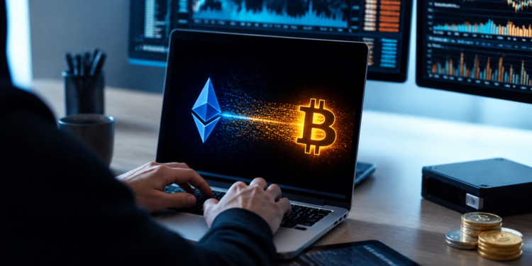 El hacker de Bitget convierte 2.390 ETH en 75,2 BTC vía THORChain