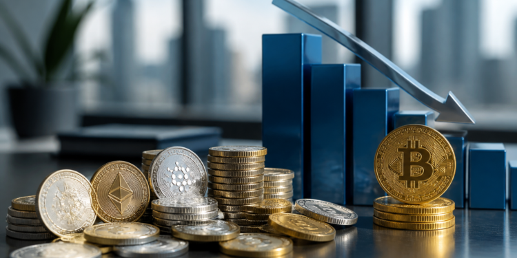 Altcoins rozan 4x el volumen spot de Bitcoin y caen flujos ETF