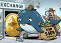Ballena de Ethereum mueve USD 174 millones a exchanges y retiene 237