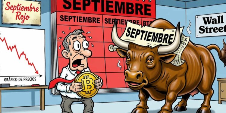 Bitcoin y Wall Street afrontan un posible septiembre de pérdidas 1 Bitcoin y Wall Street afrontan un posible septiembre de pérdidas