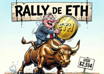 ETH rebota un 4,16% hasta USD 2.514,17 el 3 de septiembre