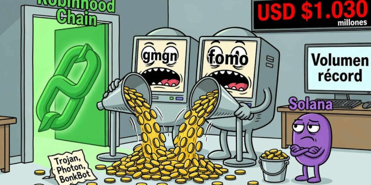 Terminales cripto baten 1.030 millones diarios por primera vez desde enero