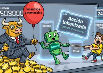 Acciones tokenizadas superan USD 3.000 millones semanales 4 Acciones tokenizadas superan USD 3.000 millones semanales