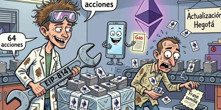 EIP-8141 plantea transformar transacciones y comisiones de Ethereum
