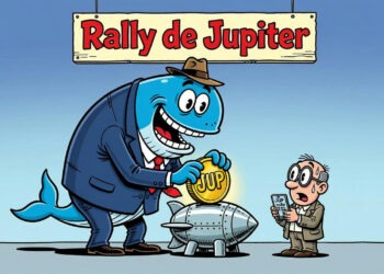 JUP sube más de 23% por compras de ballenas y recompras
