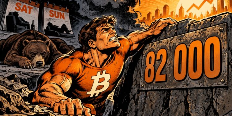 Bitcoin se estanca en 82.000 dólares tras agotarse el repunte