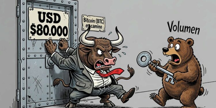 Bitcoin (BTC) sostiene los USD $79.900 y se acerca a los USD $80.000 1 Bitcoin (BTC) sostiene los USD $79.900 y se acerca a los USD $80.000