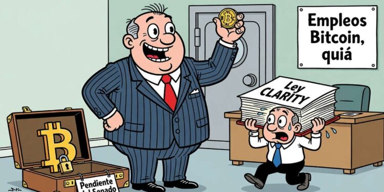La Ley CLARITY podría impulsar empleos bancarios ligados a Bitcoin 1 La Ley CLARITY podría impulsar empleos bancarios ligados a Bitcoin