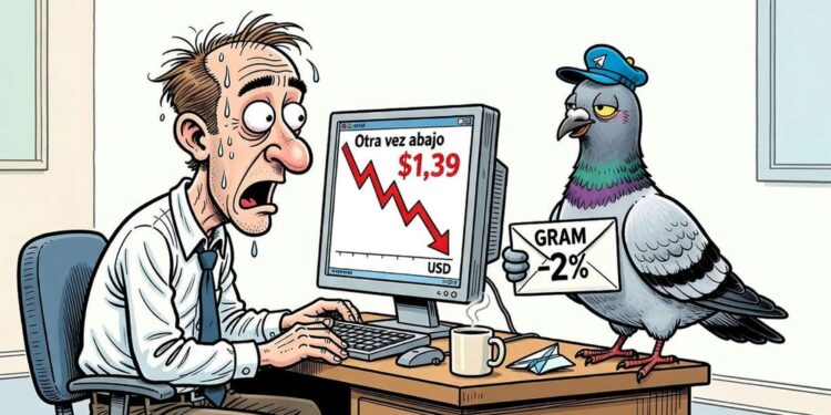 Gram (GRAM) cae un 2% y mantiene un sesgo lateral-bajista