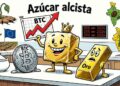 El azúcar gana cerca del 20% en 2026 y supera a Bitcoin y al oro