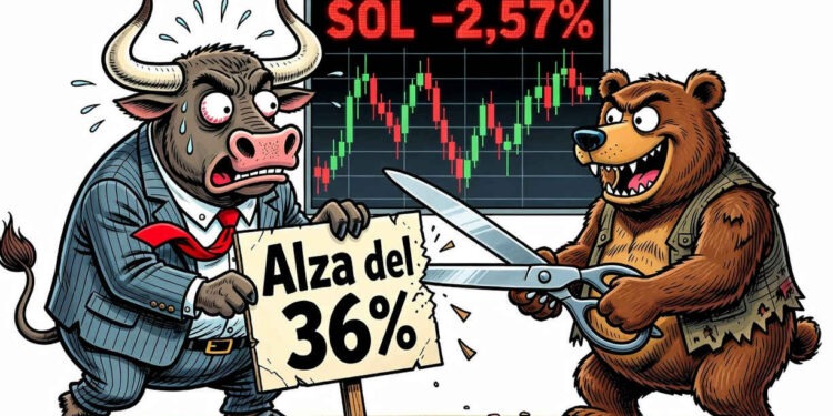 Solana (SOL) cae un 2,57% y vuelve a los USD 103 el 8 de septiembre