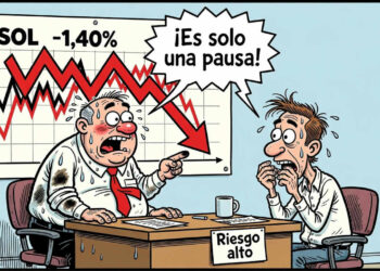 Solana (SOL) cae un 1,40% hasta USD 103,66 y prueba soporte clave