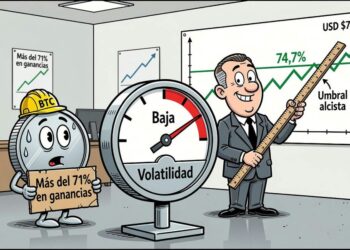 Bitcoin se acerca a un umbral histórico con baja volatilidad