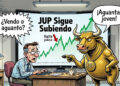 JUP resiste el retroceso diario y gana un 34,07 % mensual
