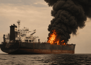 EE. UU. inutiliza cinco petroleros iraníes; Brent supera 100 dólares