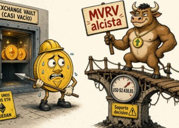 Ethereum reduce su saldo en exchanges y el MVRV vuelve a positivo
