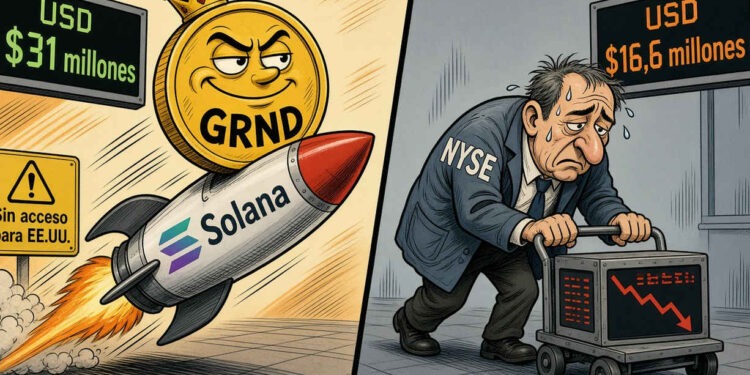 La acción tokenizada de Grindr en Solana casi dobla el volumen en NYSE