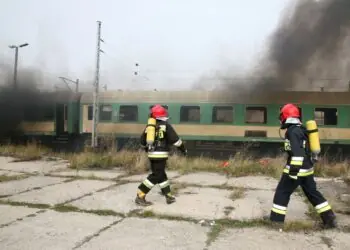 Un dron ruso alcanza un tren con 208 personas cerca de Polonia 6 Un dron ruso alcanza un tren con 208 personas cerca de Polonia
