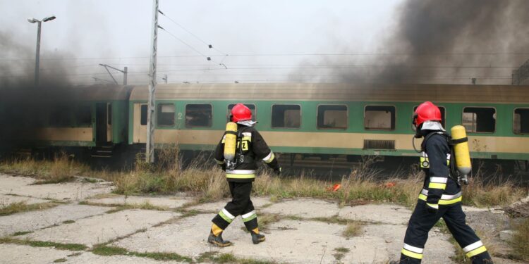 Un dron ruso alcanza un tren con 208 personas cerca de Polonia